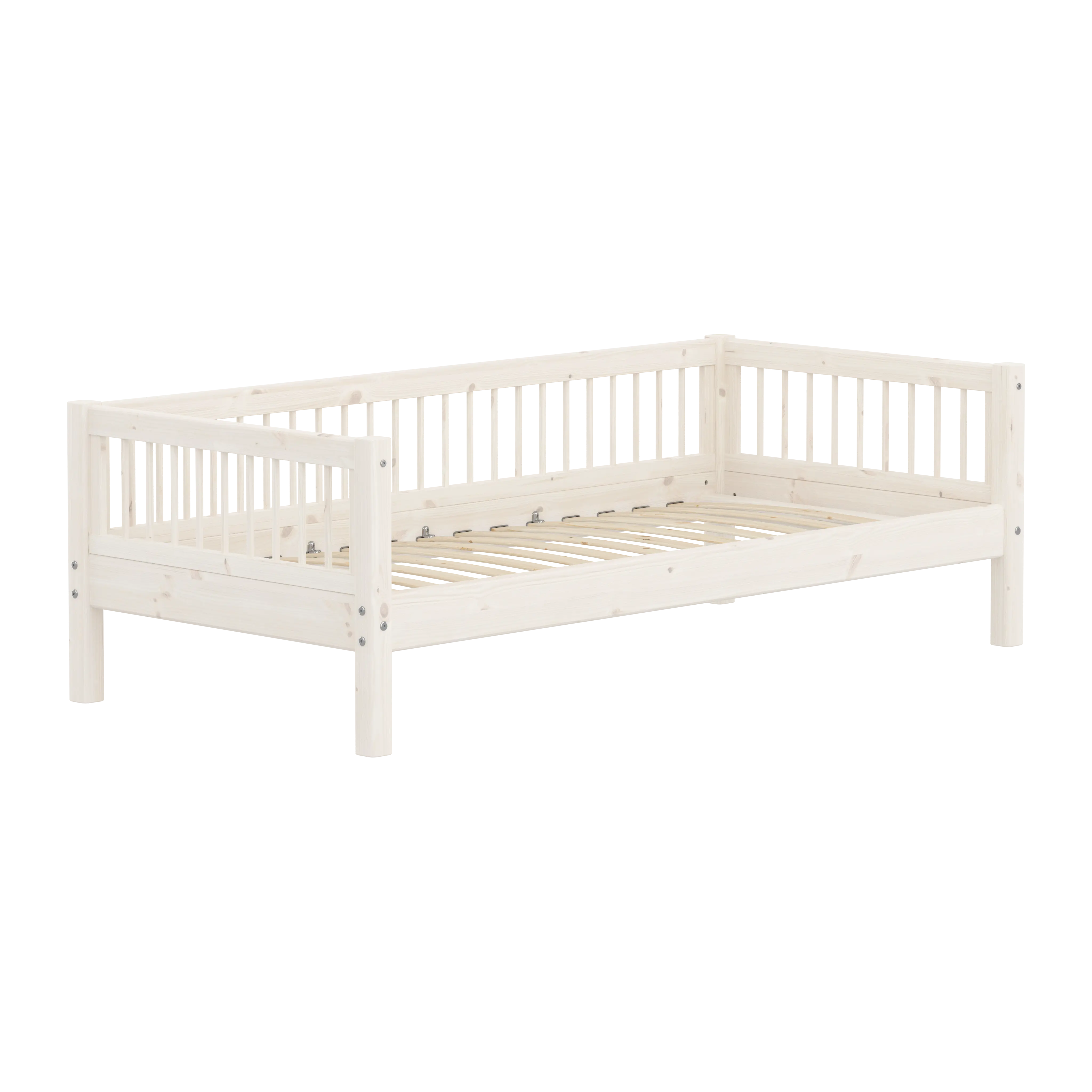Single Bed, 90x200 cm, White - Image 3