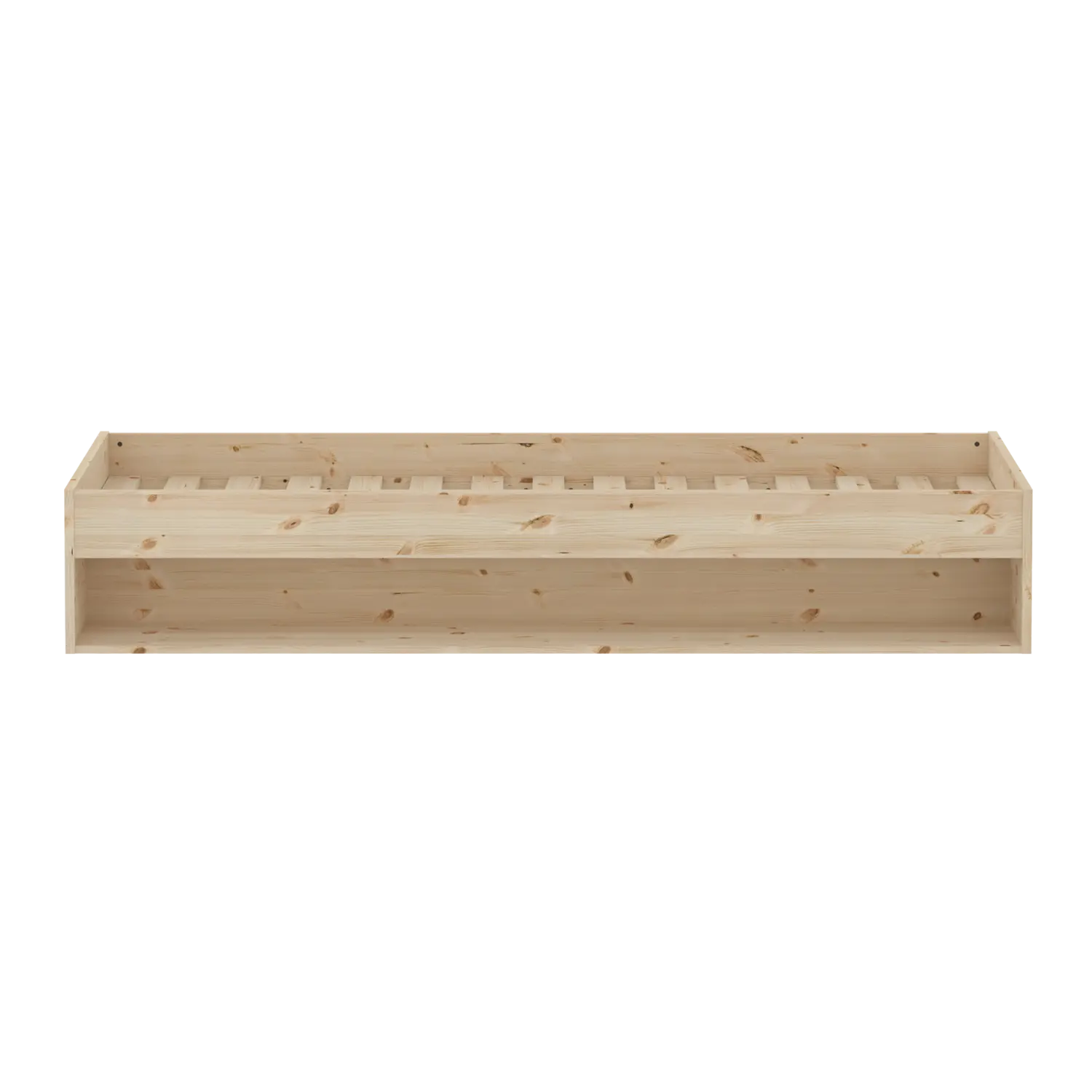 Single Bed with Shelf, 90x200 cm, Pine - Image 6