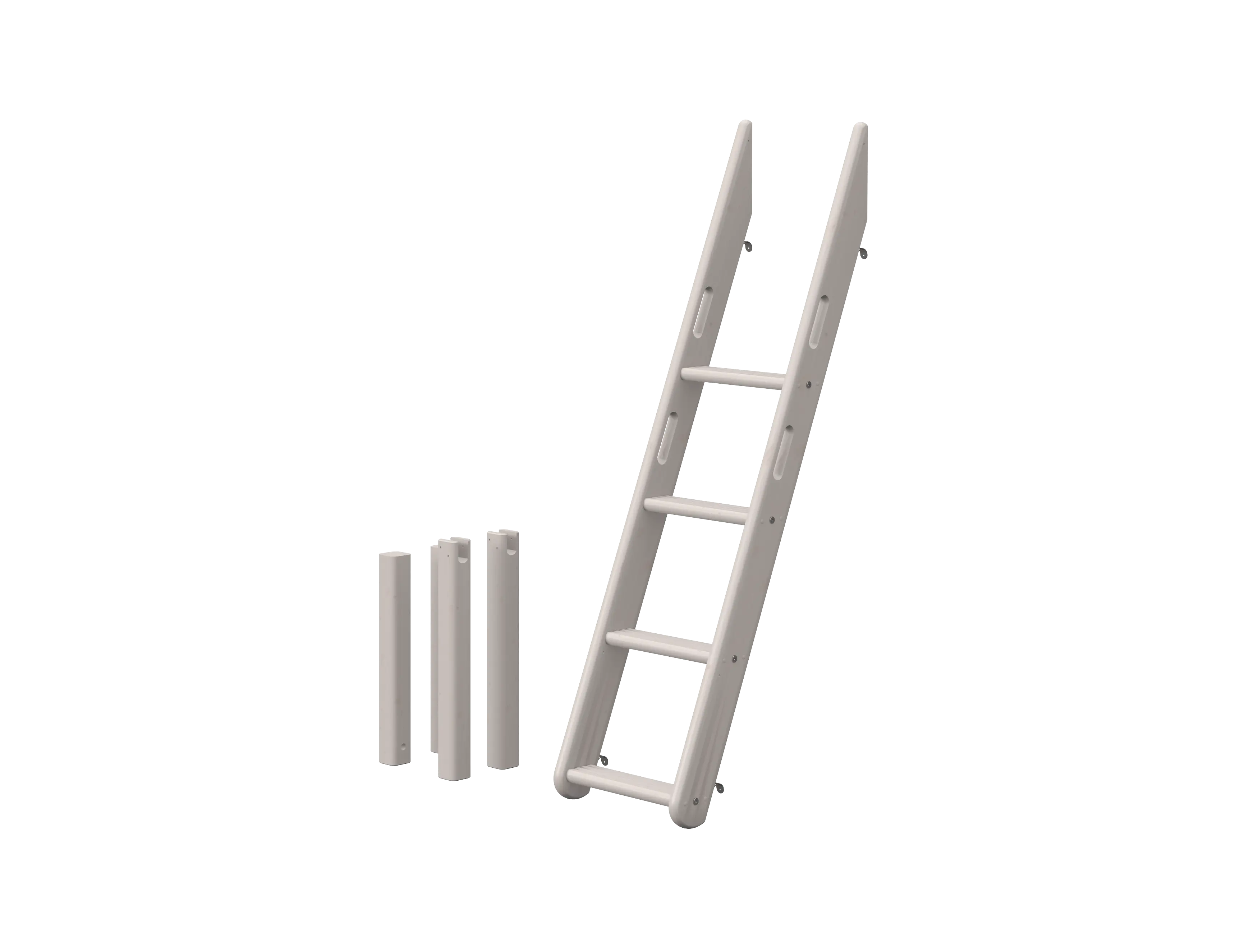 Slanting Ladder for Bunk Bed 184 cm, Grey