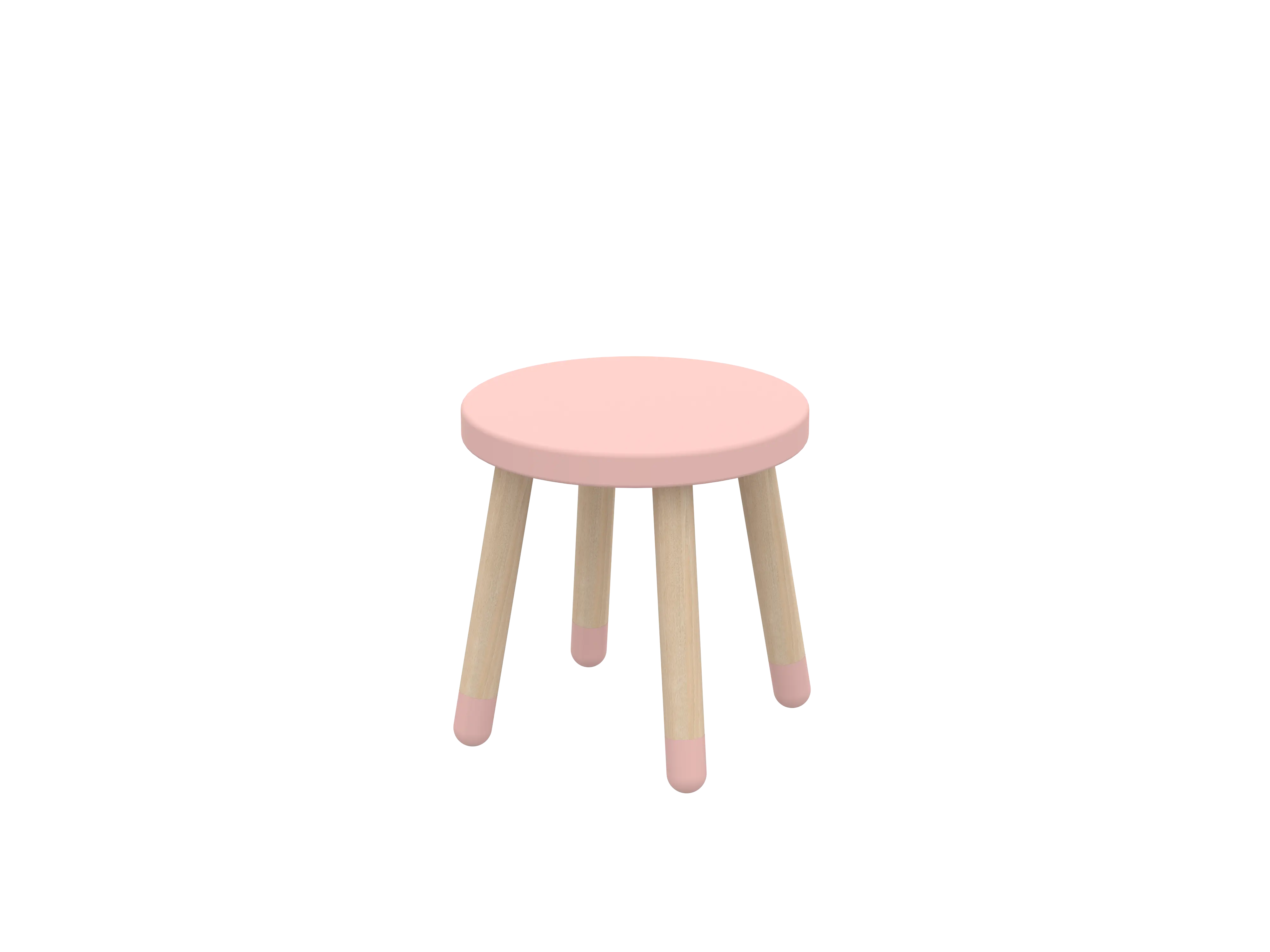 DOTS Kids Stool, Blushing Pink