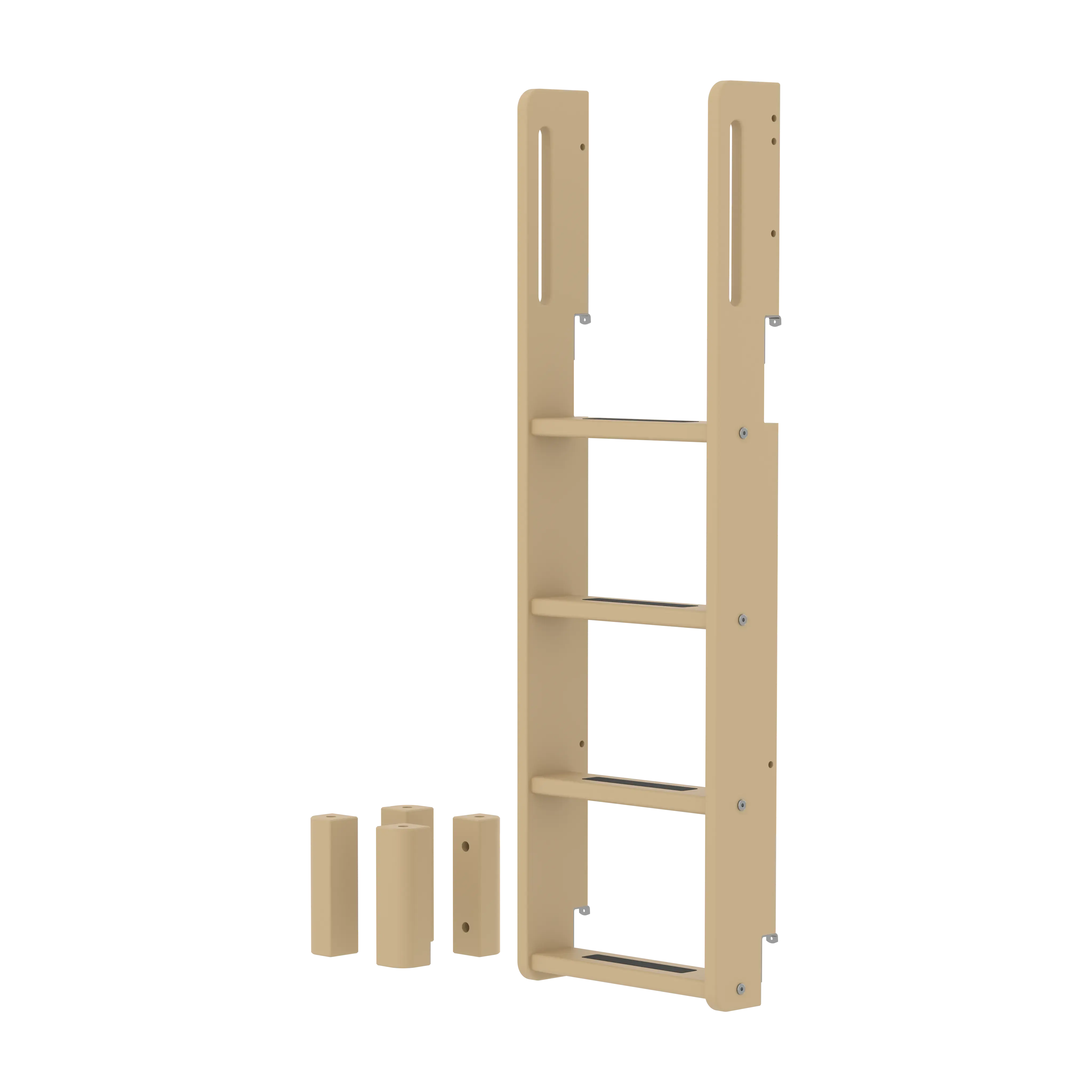 Straight Ladder and Legs for Bunk Bed 154 cm, Sand
