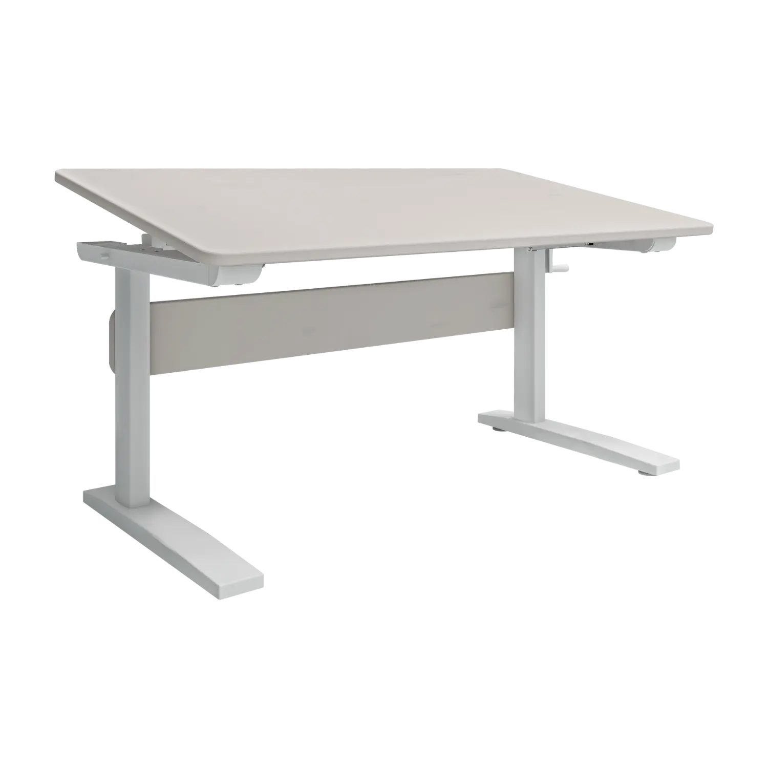 Study Desk, Grey - Image 6