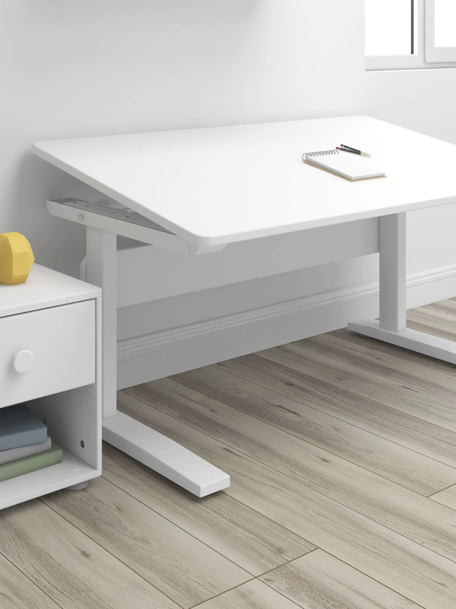 Study Desk, White - Image 5