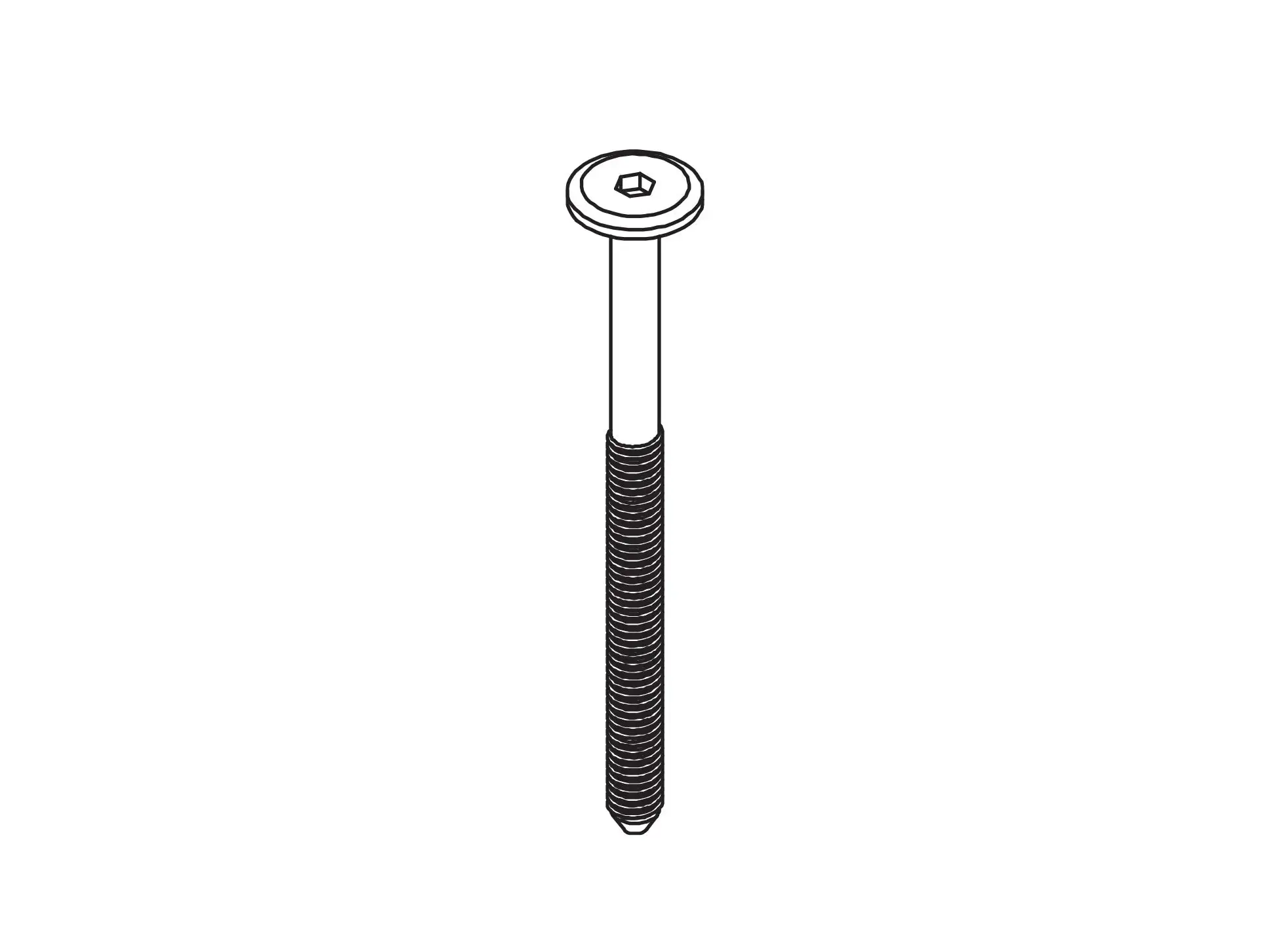 Threaded Screw – bag of 20 pcs. 3909-70100 - Image 6